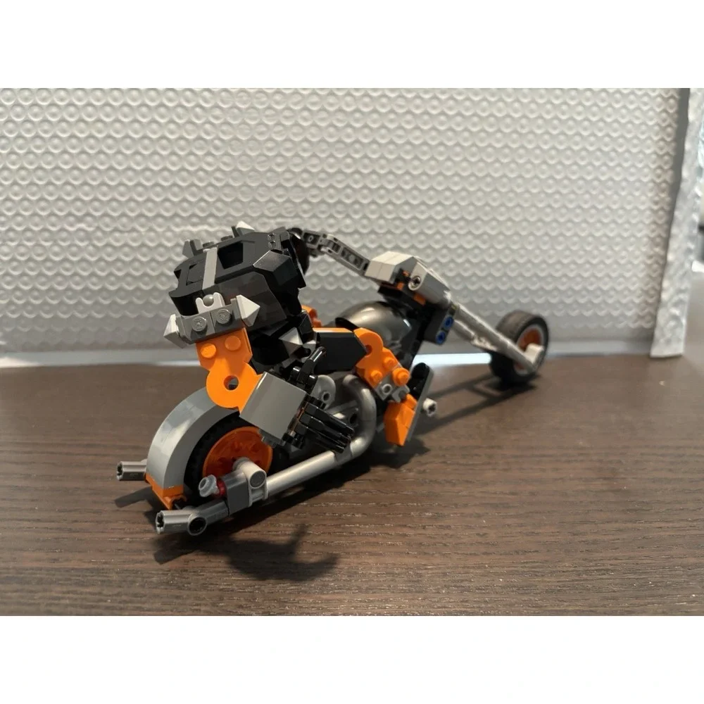 LEGO Super Heroes Marvel Ghost Rider Mecha Suit & Bike 76245 Toy Blocks Rare Toy